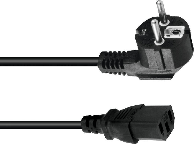 OMNITRONIC Cavo alimentazione apparecchio freddo OMNITRONIC 3x10 3m sw (3023521G)
