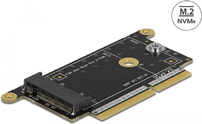 Delock Convertitore MacBook Pro SSD a slot M.2 NVMe - Adattatore di interfaccia - Scheda M.2 NVMe