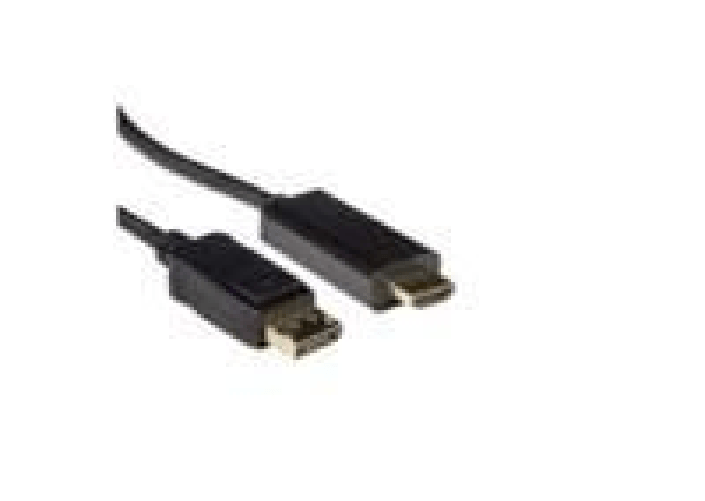 ACT AK3991 cavo e adattatore video 3 m DisplayPort HDMI Nero