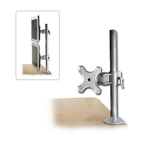 Lindy 40695 supporto da tavolo per Tv a schermo piatto Argento Scrivania Lindy 40695 Supporti a parete per TV Scrivania Argento