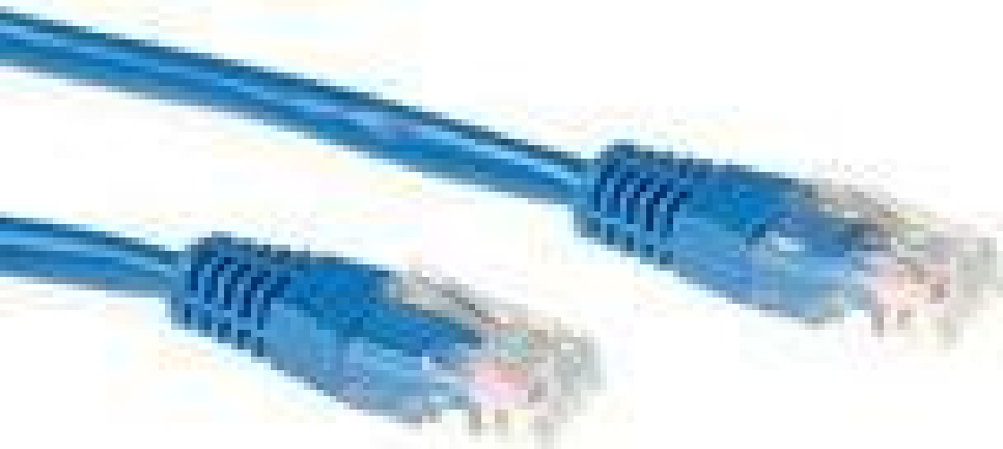 ACT Cavo patch ACT Blue LSZH U/UTP CAT6A da 7 metri con connettori RJ45