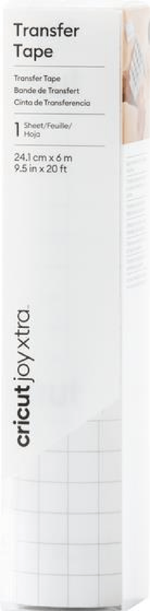 Cricut Pellicola di trasferimento cricut Joy Xtra per pellicole in vinile 241 cm x 60 m 1 rotolo (2010391)