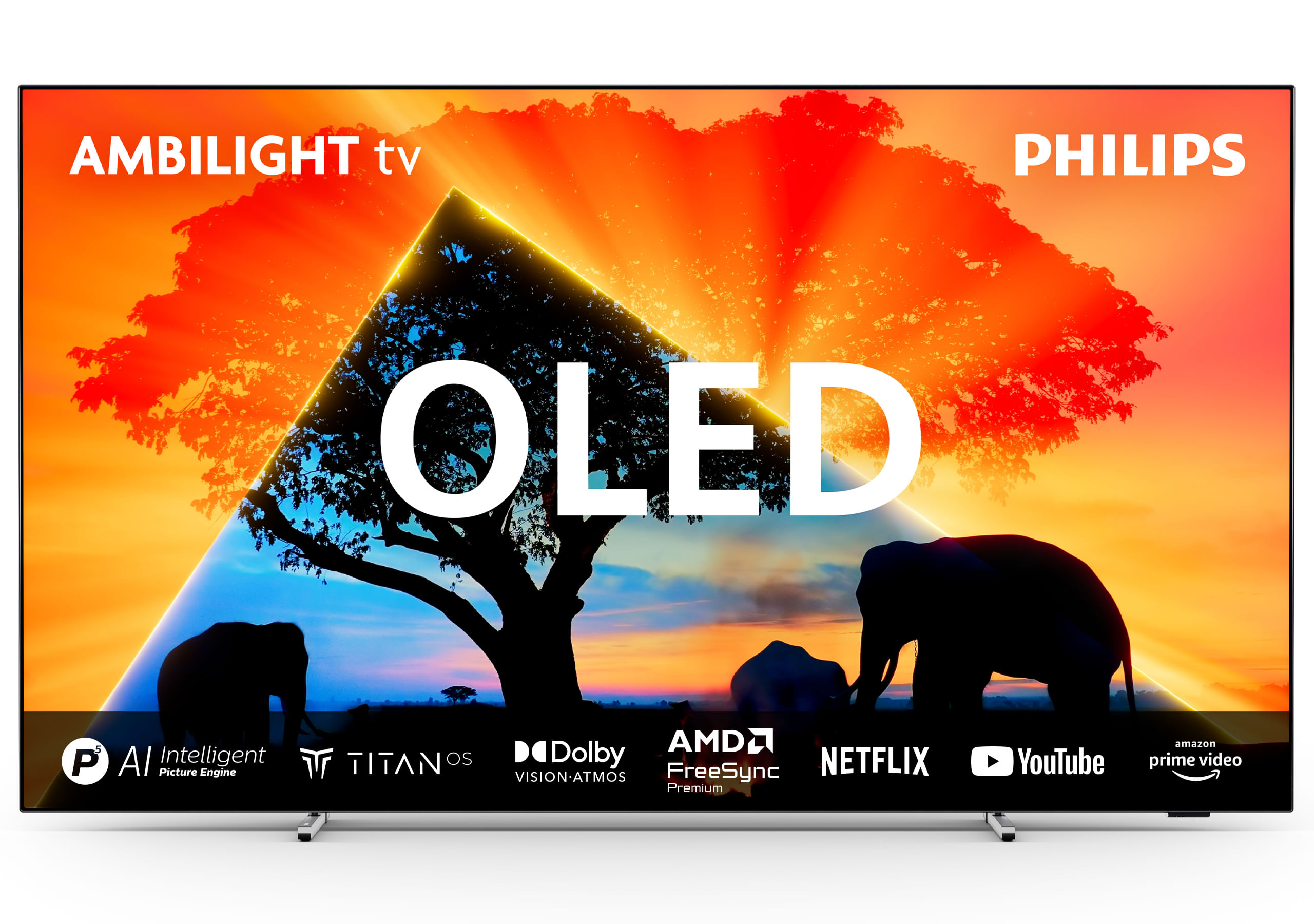 Philips 48OLED759/12 TV 121,9 cm (48") 4K Ultra HD Smart TV Wi-Fi Cromo