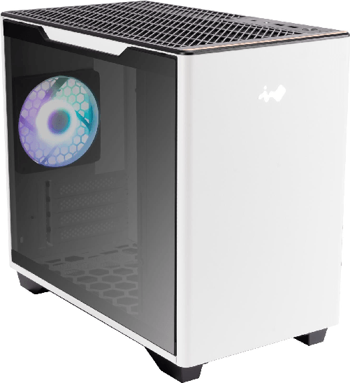In Win A3 - Mini Tower - PC - Bianco - micro ATX - Mini-ITX - Gaming - 162 cm (IW-CS-A3WHI-1AM120S)