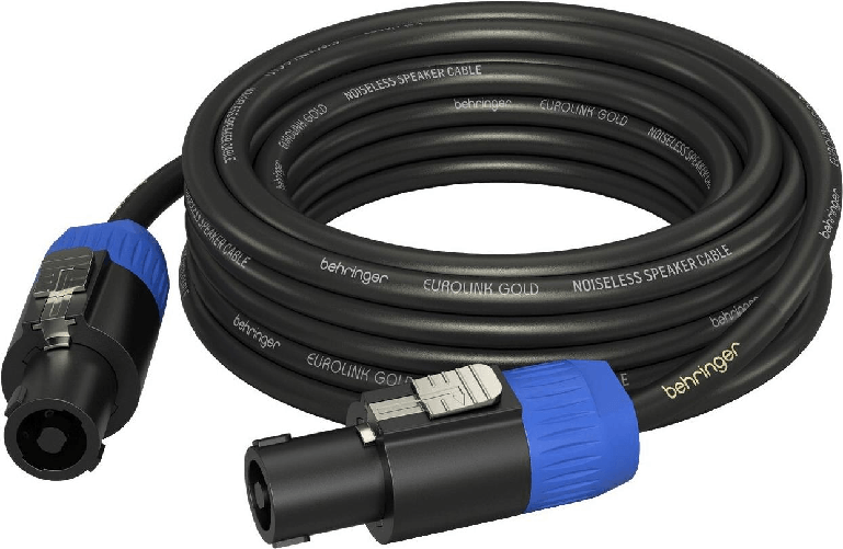 Behringer GLC2-1000 Speakon - Lautsprecherkabel mit Lautsprecher-Drehsteckern (GLC2-1000)